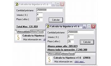 Calcula tu Hipoteca for Windows - Download it from Habererciyes for free